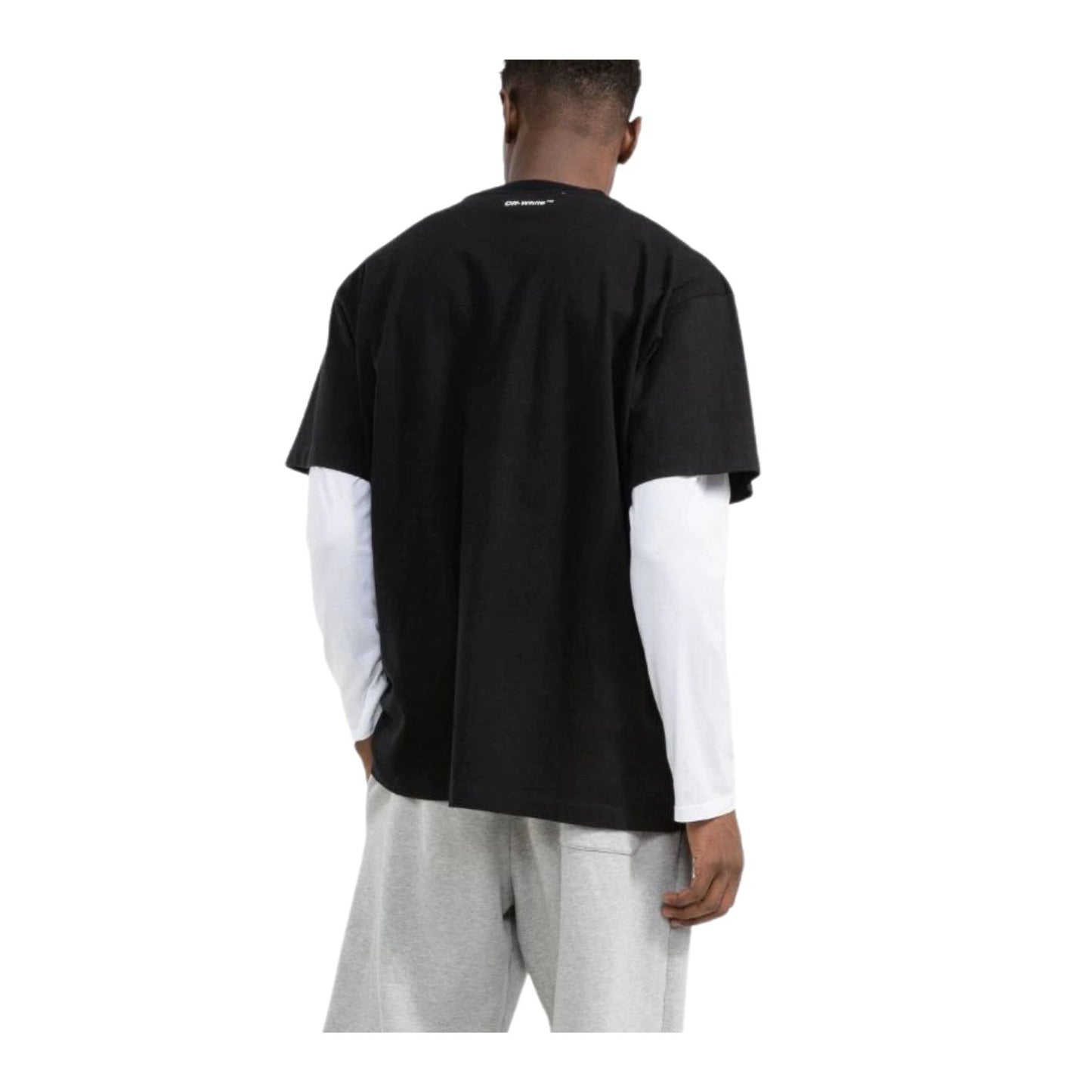 Off-white Monalisa Over S/s Tee Mens Style : Omaa038c99jer00