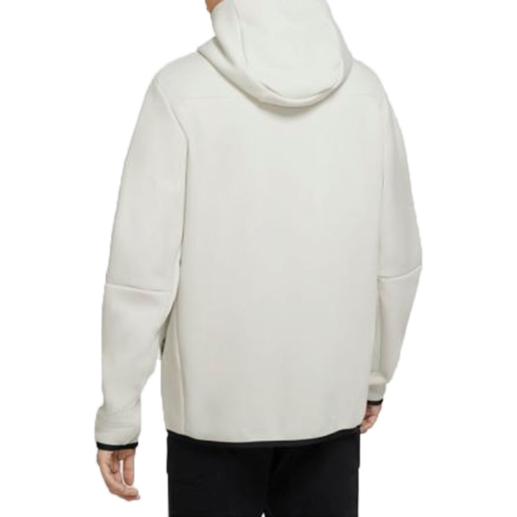 Nike Tech Fleece Full-Zip Hoodie Light Bone/Black