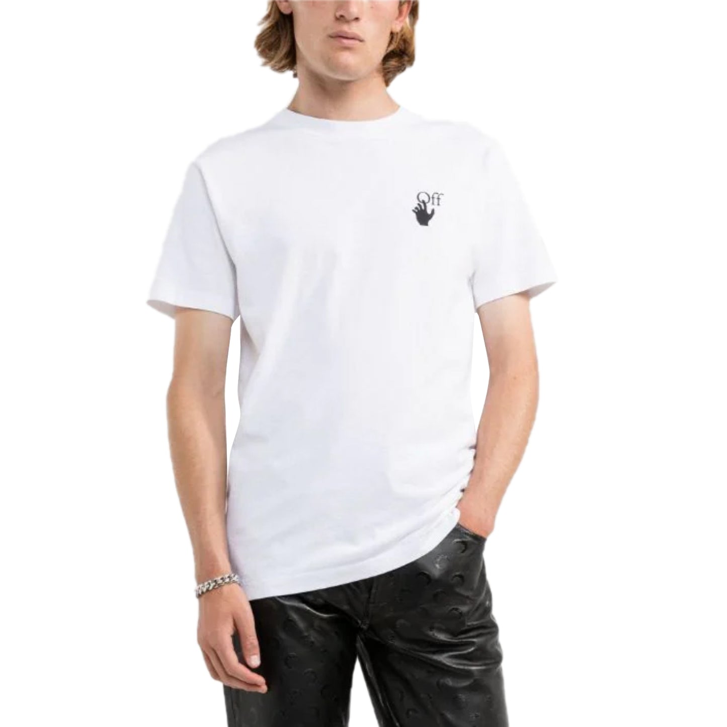 Off-White Degrade Arrows Short Sleeve T-Shirt White Multi