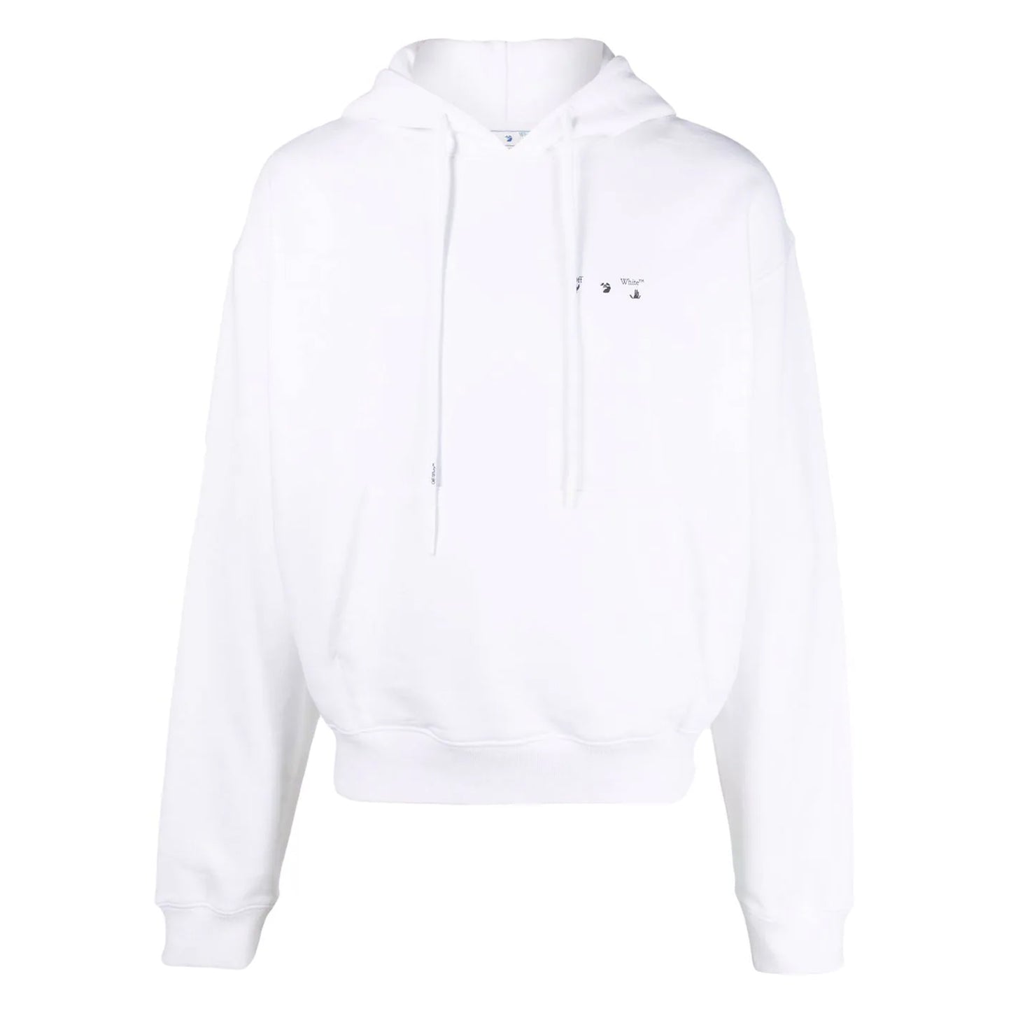 Off-white Caravag Paint Over Hoodie Mens Style : Ombb037c99fle00