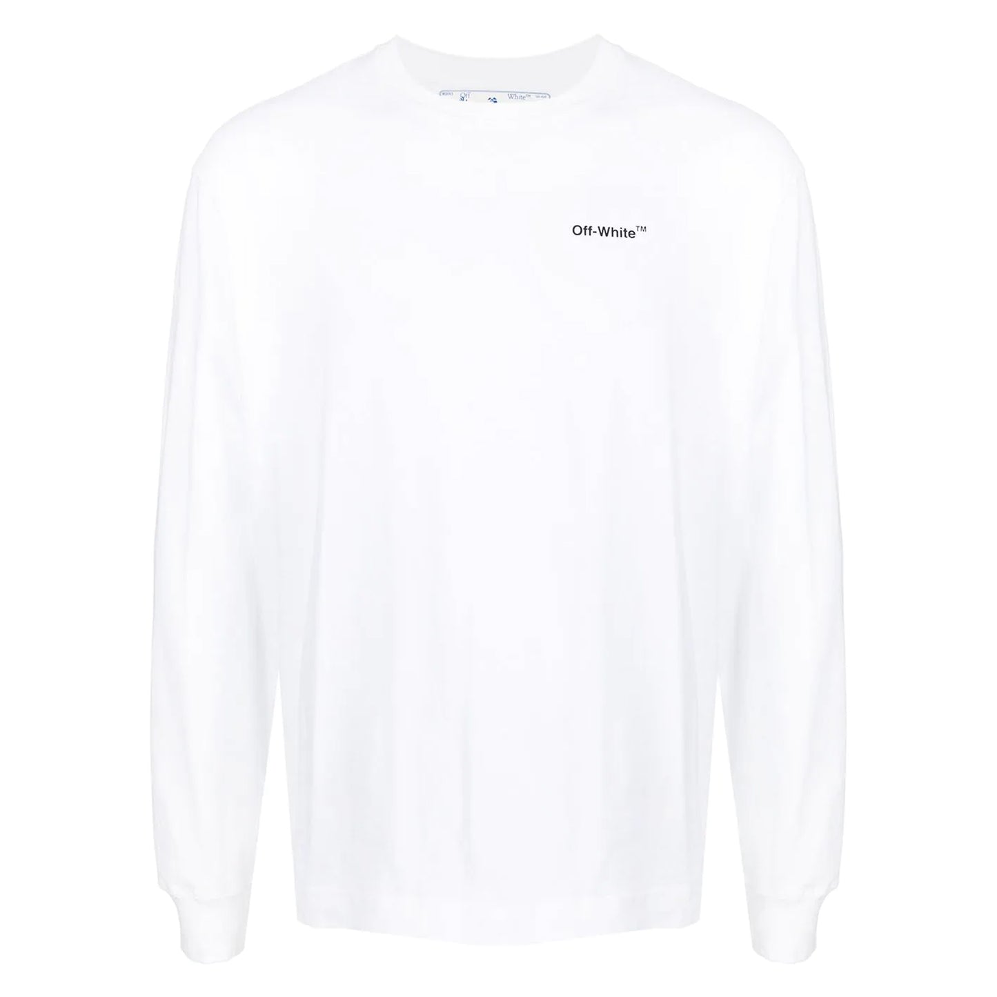 Off-white Caravag Arrow Skate L/s Tee Mens Style : Omab064c99jer00
