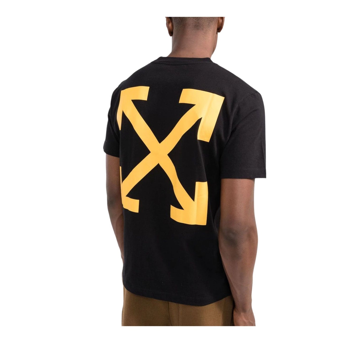 Off-white Diag Arr Carav St Fran Slim Tee Mens Style : Omaa027c99jer01