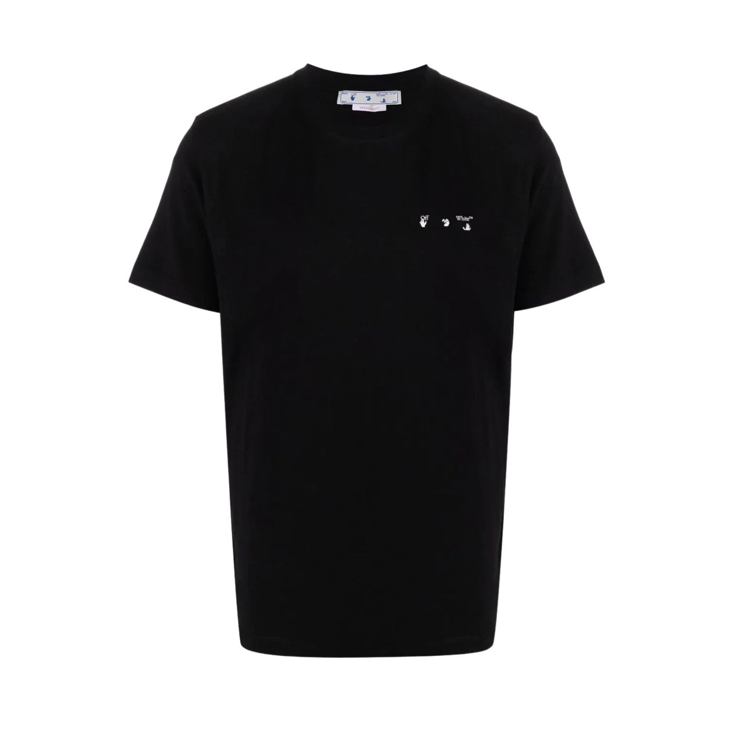 Off-white Caravag Paint Slim S/s Tee Mens Style : Omaa027c99jer00