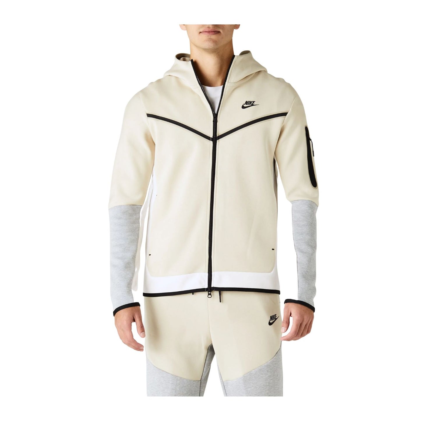Nike Tech Fleece Full-Zip Hoodie Rattan