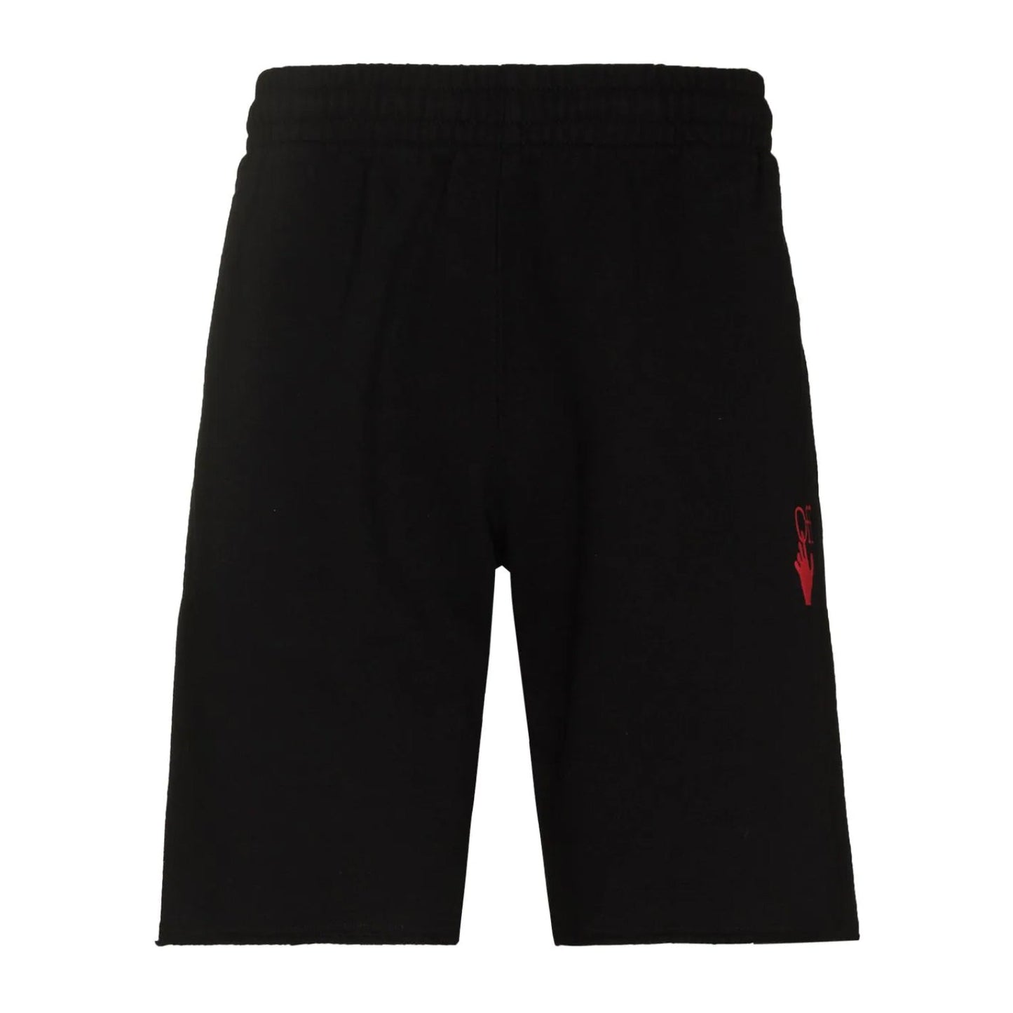 OFF-WHITE Starred Arrow Sweatshorts Black/Red