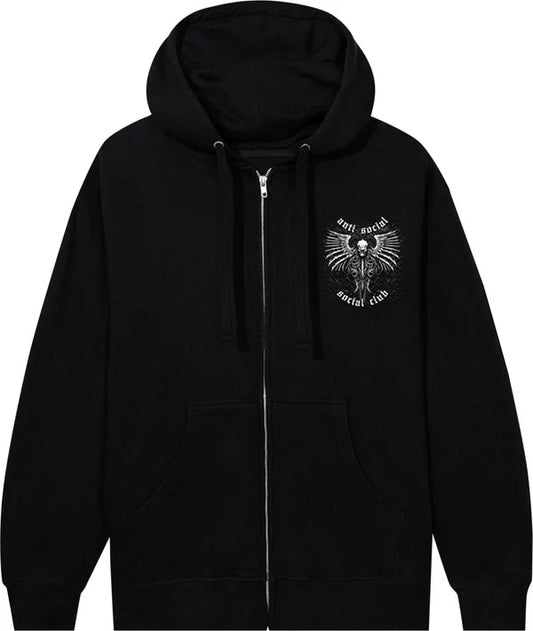 Anti Social Social Club Solace Zip Hoodie Mens Style : Assc23-hd012