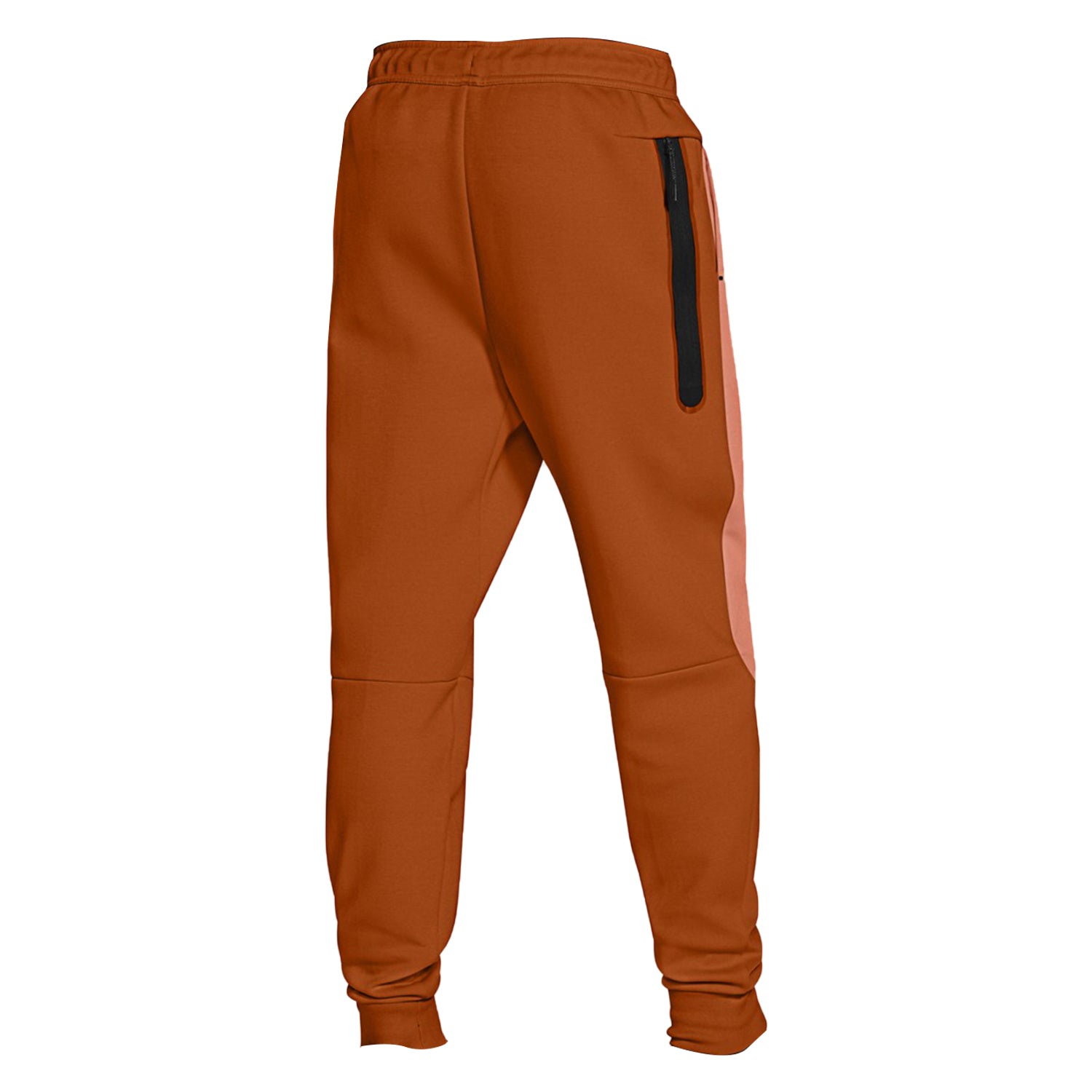 Nike tech fleece joggers orange hot sale