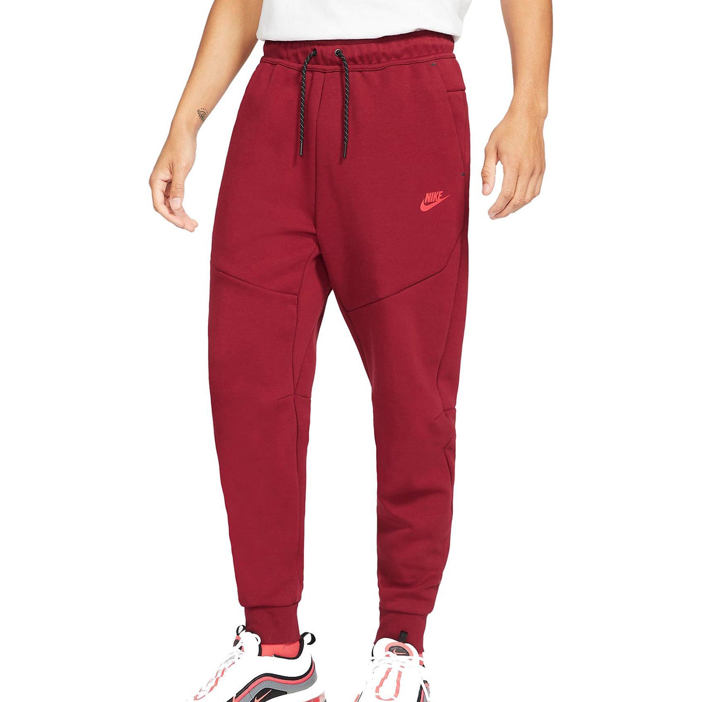 Nike Sportswear Tech Fleece Jogger Pants Team Red/Dark Maroon