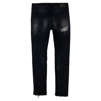 Purple-brand Dropped Fit Jeans-mid Rise With Tapered Leg Mens Style : P002-bpb