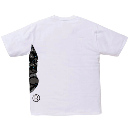 Bape Space Camo Side Big Ape Head Tee Mens Style : 912620