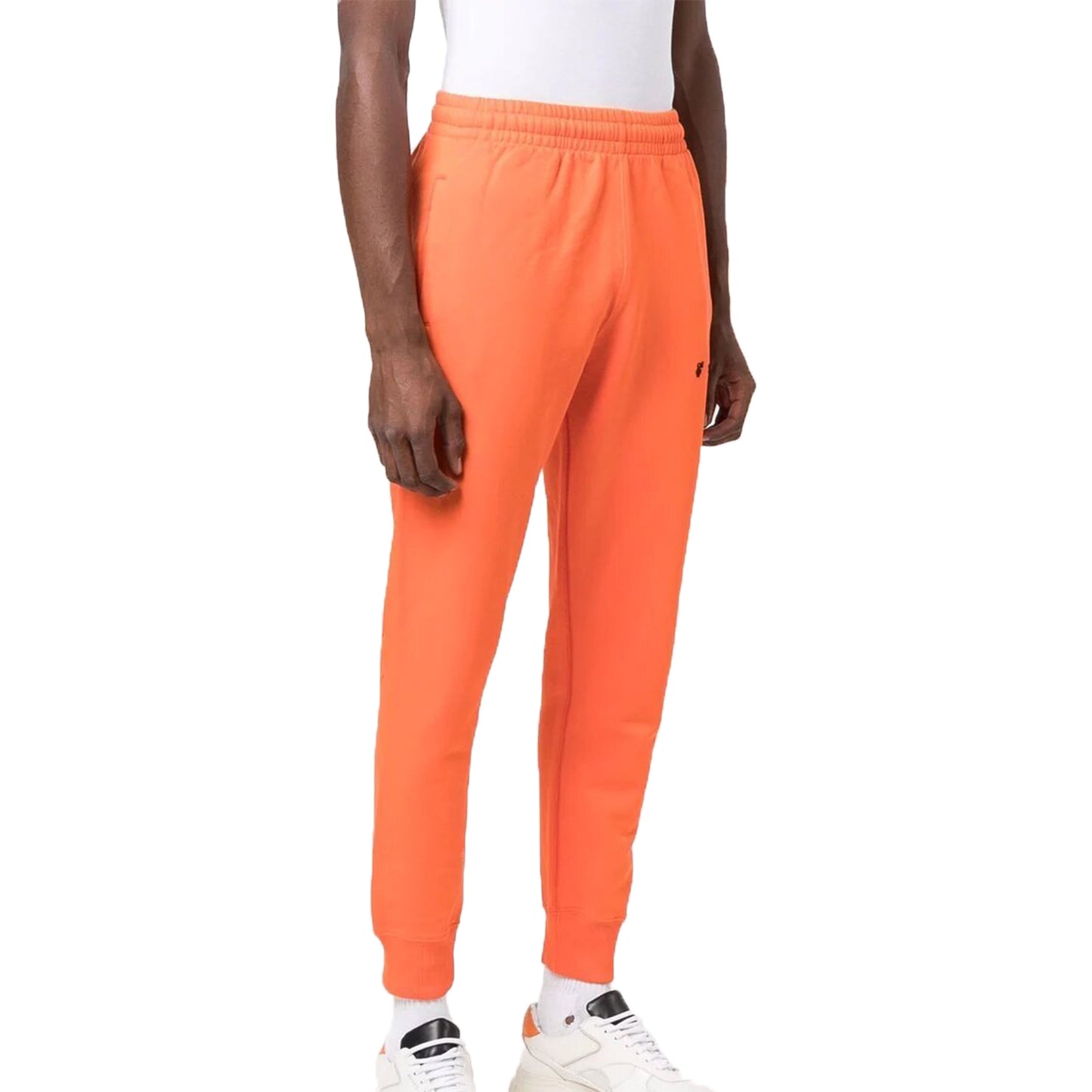 Off-white Diag Ow Logo Sh Cuf Sweatpants Mens Style : Omch035f21fle0022010