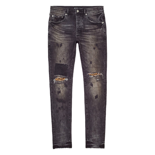 Purple-brand Animal Repair Jeans Mens Style : P001-blar222