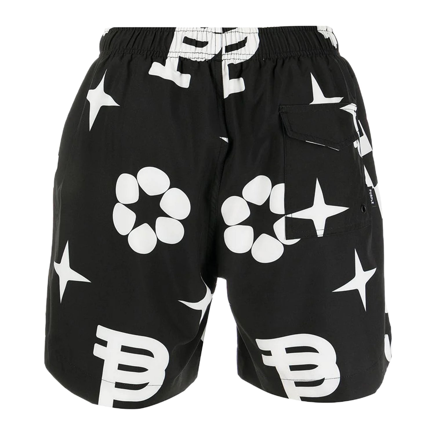 Purple-brand Jumbo Monogram Swim Shorts Mens Style : Ss22-p504-wbls222